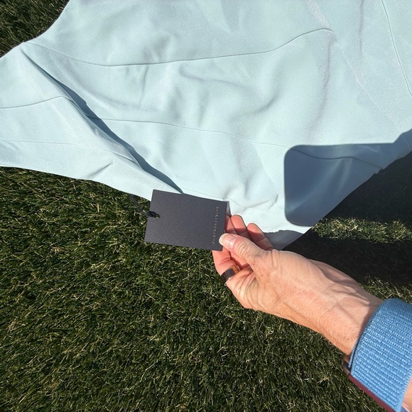 NEW Revolve Michael Costello Ava Dress In Light Blue XS - Picture 7 of 15